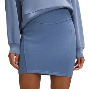 NWT Lululemon Scuba High Rise Mini Skirt Size XL (OASB) LW8ALSS